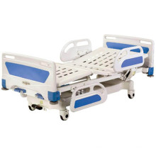 Zentralverriegelung Movable Full-Fowler Krankenhausbett mit ABS Kopf / Fuß-Board